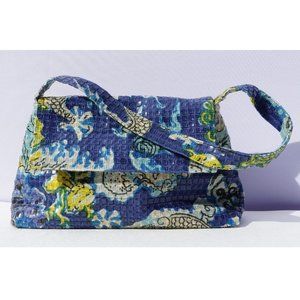 Amy Chan New York Blue Dragon Mosaic Tile Shoulder Purse